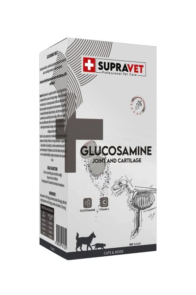 Glucosamine Kedi Ve Köpek Eklem Sağlığı Güçlendirici Glukozamin Tablet + Vitamin C 75 Tablet