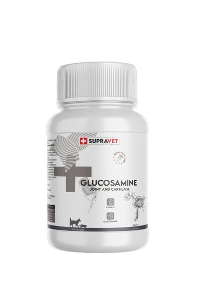Glucosamine Kedi Ve Köpek Eklem Sağlığı Güçlendirici Glukozamin Tablet + Vitamin C 75 Tablet