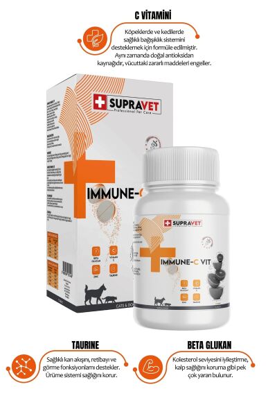 Immune Kedi Köpek Vitamin 75 Tablet