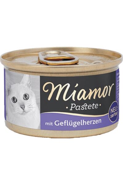 3 Adet - Pastete Yürekli Tahılsız Kedi Konservesi 85 Gr