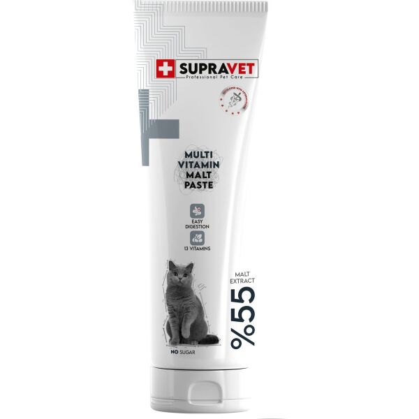 Kediler Için Taurinli Multi Vitamin Kedi Macunu 100 gr ( %55 Extra Malt )