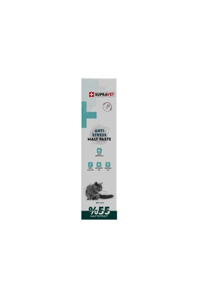 Anti Stress Relax Paste Sakinleştirici Kedi Macunu 100 gr (Şekersiz ) ( %55 Extra Malt )