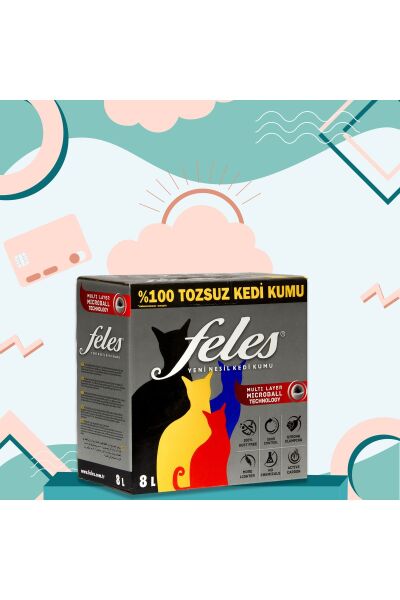 Tozsuz Kedi Kumu 4 Adet Kutu (TAMAMEN DOĞAL , AKTİF KARBONLU)