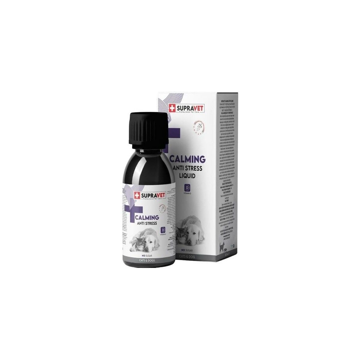 Anti Stress Kedi ve Köpekler Için Sıvı Sakinleştirici Damla 100ML