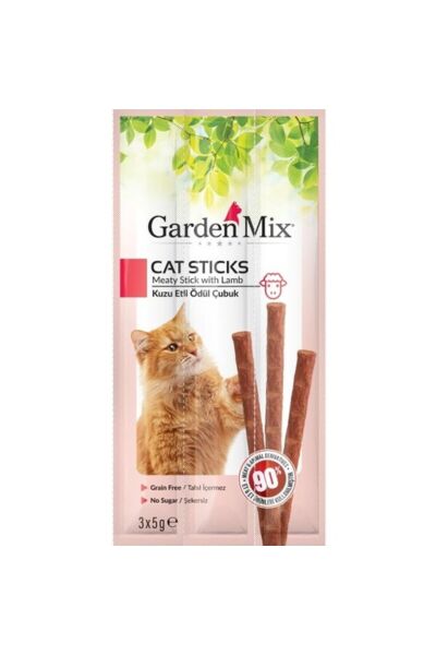 Kuzu Etli Kedi Ödül Maması 3 x 5 gr (:09/2025) - Petshopundan