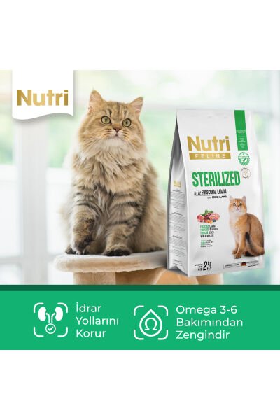 2 Kg Sterilised Kuzu Etli Kuru Kedi Maması