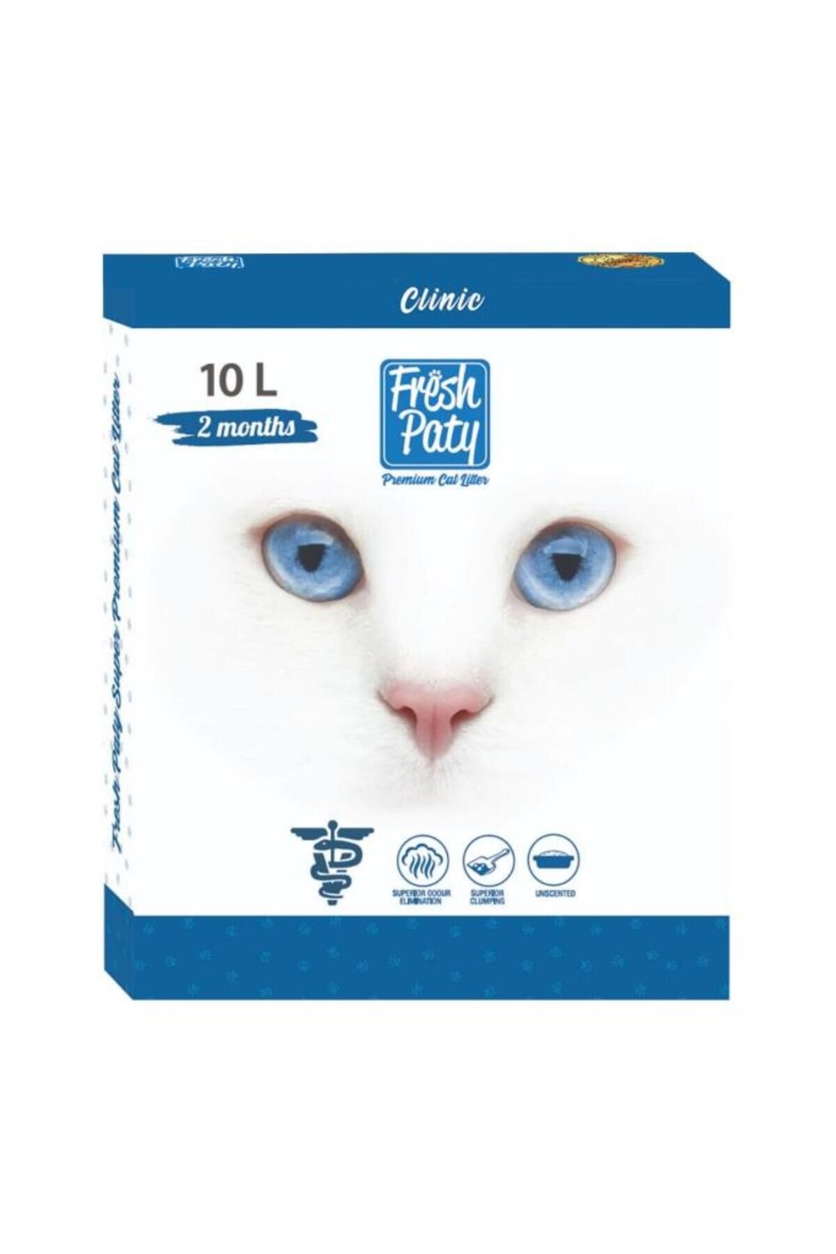 Clinic Kokusuz Kedi Kumu 10 Lt
