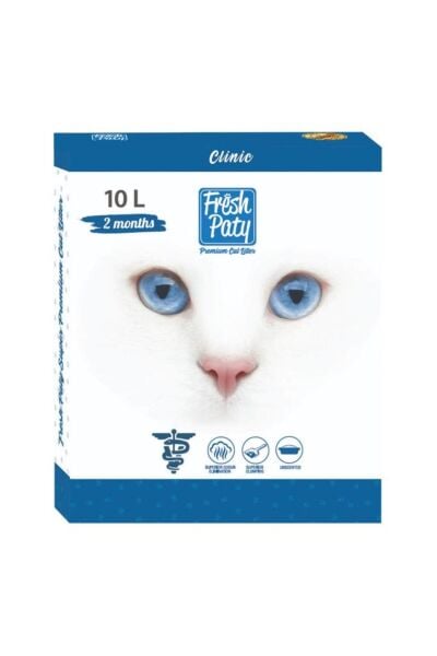 Clinic Kokusuz Kedi Kumu 10 Lt