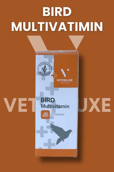 Kuş Multivitamin Tüm Kafes Kuşları Ve Güvercinler Için 13 Farklı Vitamin Damla 30 ml