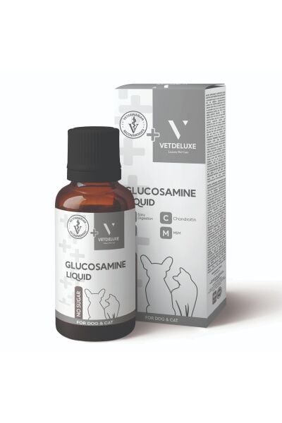 Glucosamine Kedi Ve Köpekler Için Chondroitin Içerikli Eklem Ve Kıkırdak Desteği 100 ml