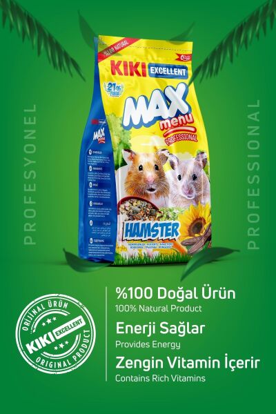 Kemirgen Max Menu Hamster Yemi 500 Gr. Kg305