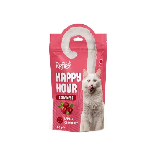 Happy Hour Sakinleşmeyi Destekleyici Kedi Ödül Maması 60gr
