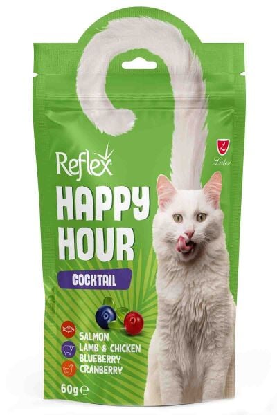 Happy Hour Kokteyl Kedi Ödül Maması 60 gr
