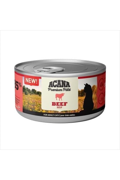 6 Adet Premium Pate (ezme) Sığır Etli Kedi Konservesi 85 Gr