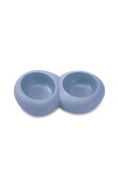 Gri D03 Mama ve Su Kabı