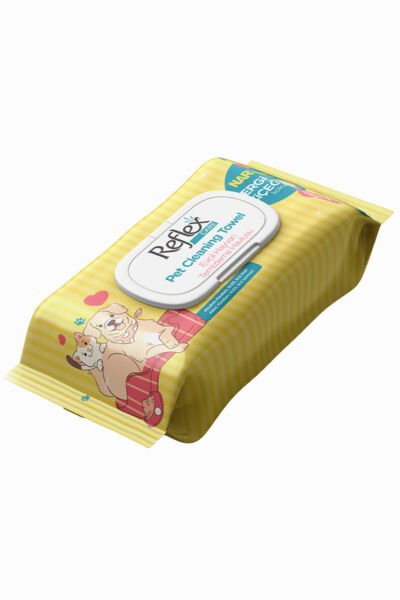 Care Nergis Kokulu Kedi ve Köpekler için Temizleme Mendili 50li