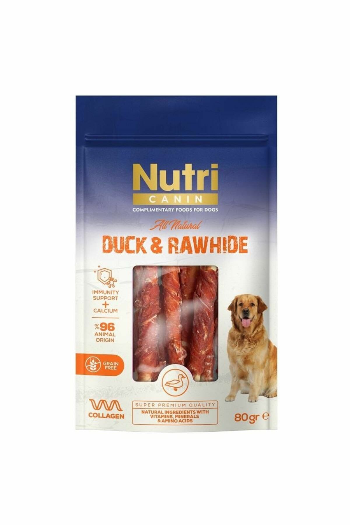 Ördek Eti Sarılı Kemik Small 80 gr