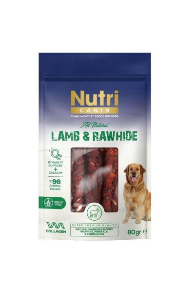 Kuzu Etli Sargılı Kemik 80 gr