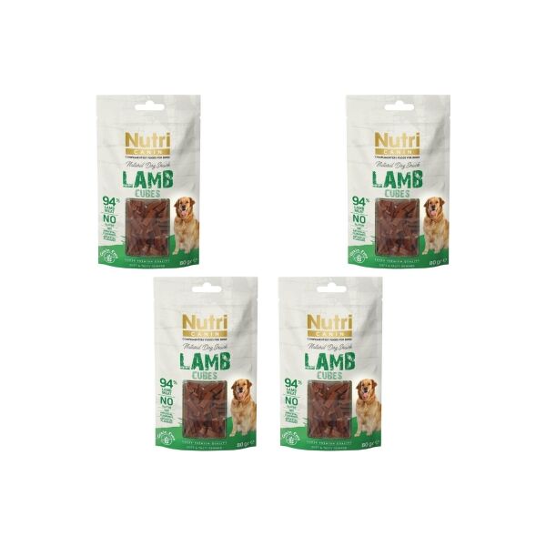 Lamb Cubes Snack Köpek Ödülü 80 gr x 4 Adet