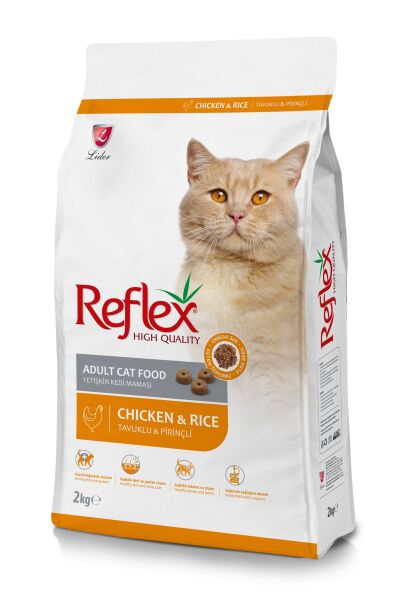 Tavuklu Pirinçli Yetişkin Kedi Maması 2 Kg