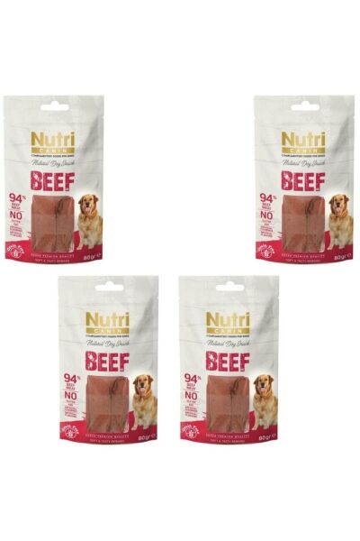 Beef Snack Köpek Ödülü 80 Gr x 4 Adet