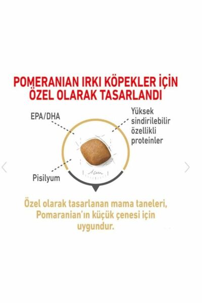Pomeranian Yetişkin Köpek Maması 3kg