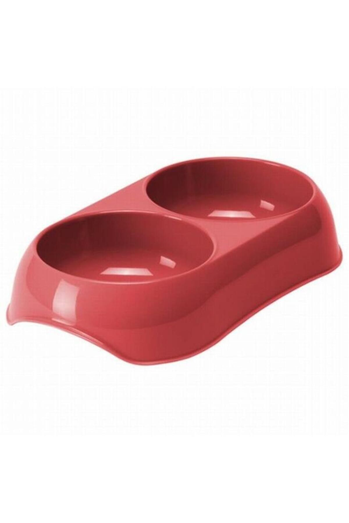 Gusto Köpek ve Kedi Mama Kabı Kırmızı 2x200 Ml