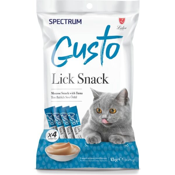 gusto Ton Balıklı Sıvı Ödül Maması 15 gr 4 x 15 gr