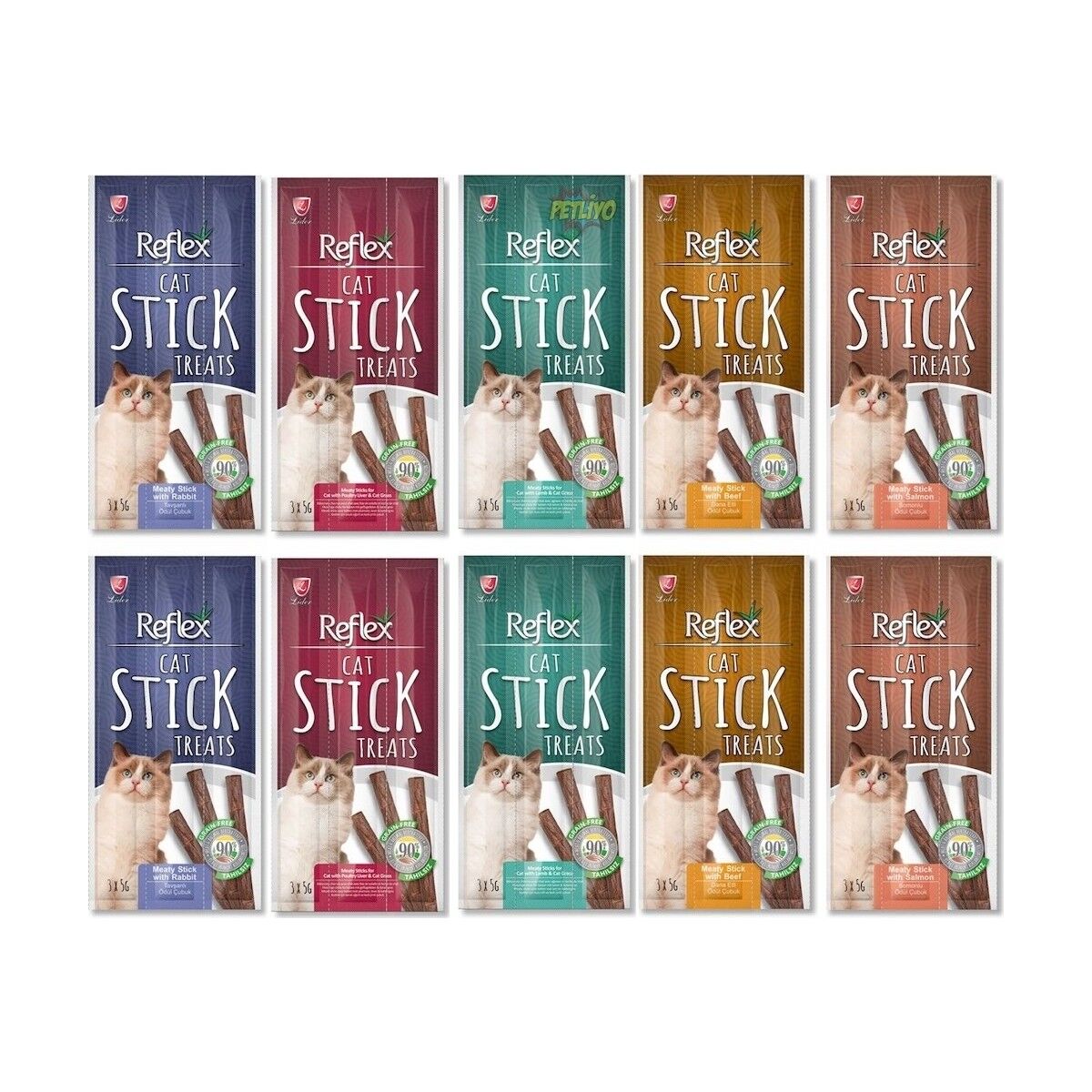 Stick Karışık Kedi Ödül Maması x 10 Adet