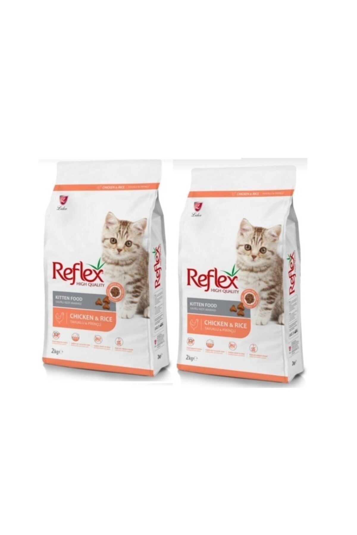 Kitten Tavuklu Yavru Kedi Maması 2  kg 2 Adet