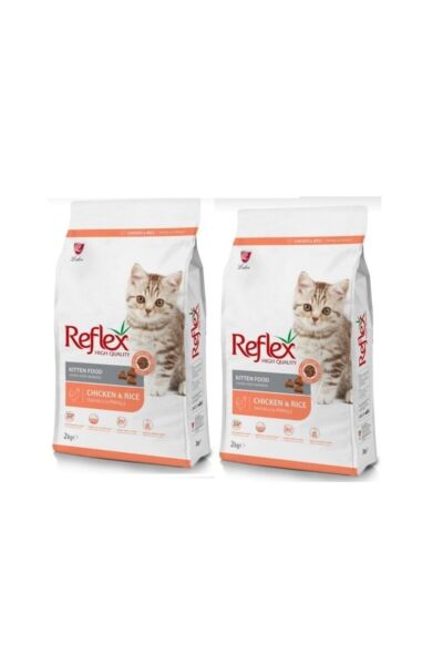 Kitten Tavuklu Yavru Kedi Maması 2  kg 2 Adet