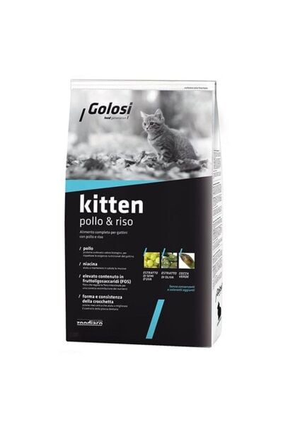 Pollo Riso Tavuk Ve Pirinçli Yavru Kedi Maması 1,5 Kg