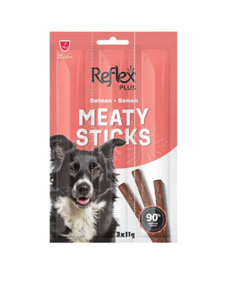 Reflex Plus Reflex Plus Kuzu Etli Meaty Stıcks Köpek Ödülü 3X11 gr